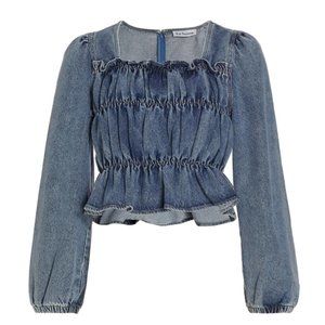 Denim Blouse